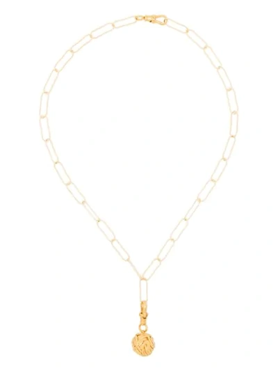 Shop Alighieri The Unfolding Reverie Chapter Ii Necklace In Gold