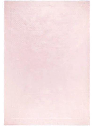 Shop Gucci Gg Jacquard Scarf In Pink