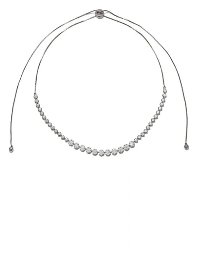 Shop As29 18k Black Gold Diamond Indiana Choker Necklace