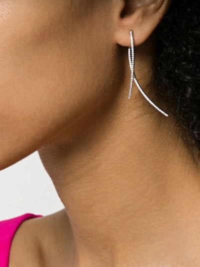 Shop Apm Drop Earrings In Metallic