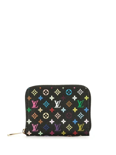 Pre-owned Louis Vuitton 2011 Zippy Coin Purse In Black