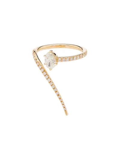 Shop Jade Trau 18kt Gold Diamond Ring