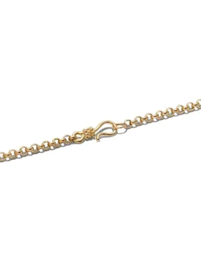 Shop Annoushka 18kt Yellow Gold Mythology Globe Diamond Necklace In 18ct Yellow Gold