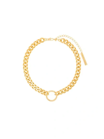 Shop Frame Chain Glasses Chain Necklace In Gold