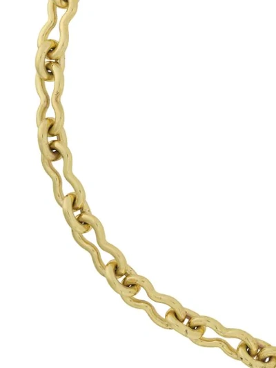 Shop Ellery Small Chain-link Bracelet In Gold
