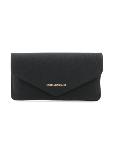 Shop Dolce & Gabbana Oversized Gradient Sunglasses In Black