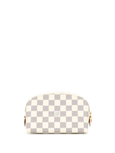 Pre-owned Louis Vuitton Pochette 化妆包（典藏款） In White