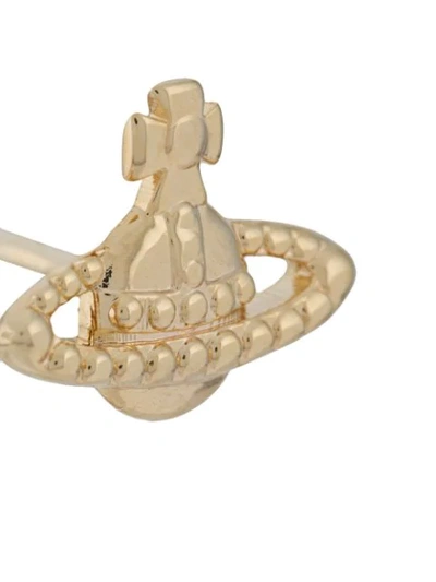 Shop Vivienne Westwood Farah Stud Earrings In Gold