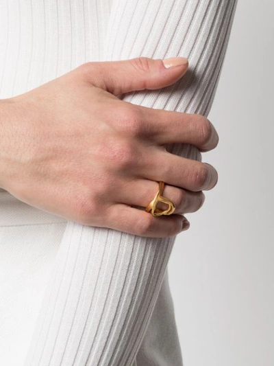 Shop Alighieri The Lia Ring In Gold