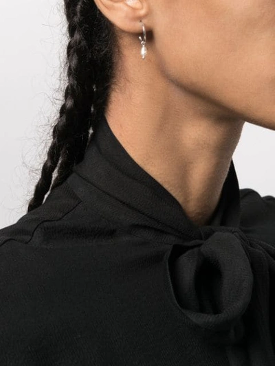 Shop Wouters & Hendrix Mixed Pearl-detail Earrings In Silver