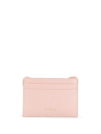 Shop Furla Babylon Card Holder In Pink