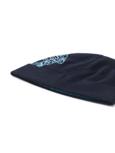 Shop Versace Medusa-motif Beanie In Black