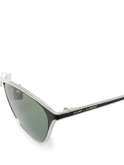 Saint Laurent Cat-eye Sunglasses In Black
