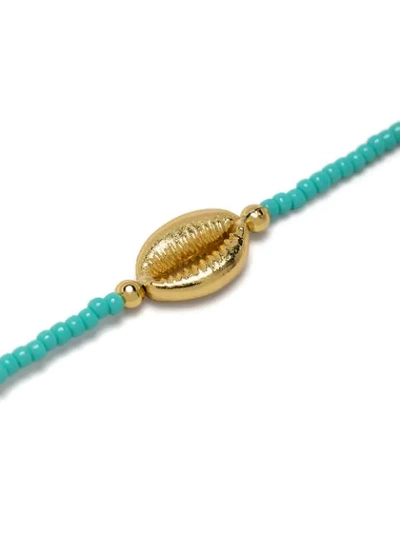 Shop Anni Lu Wave Chaser Bracelet In Blue