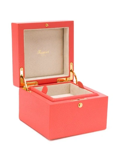 Shop Rapport Sofia Jewellery Box In Orange