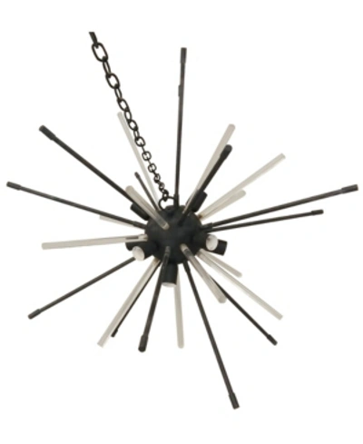 Shop Ab Home Estrella Light Fixture Starburst Chandelier In Black