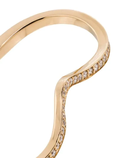 Shop Sophie Bille Brahe 18kt Yellow Gold Alessi Diamond Double Ring