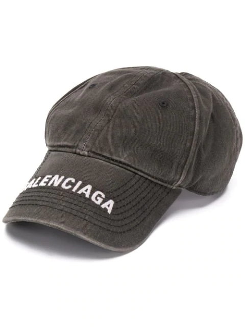 balenciaga grey hat