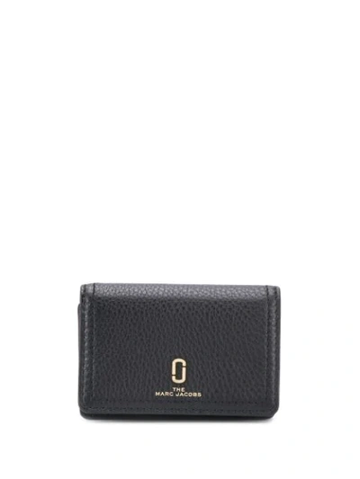 Shop Marc Jacobs Flap Small Cardholder In Black