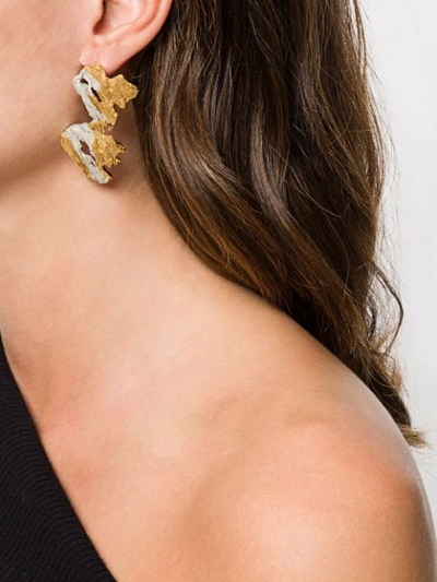 Loveness Lee Darya Drop Earrings In Gold