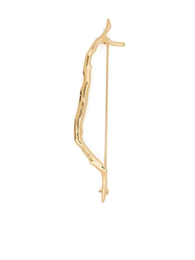 Shop Wouters & Hendrix Voyages Naturalistes Brooch In Gold