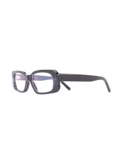 Shop Marni Eyewear Rectangular Frame Glasses In Black