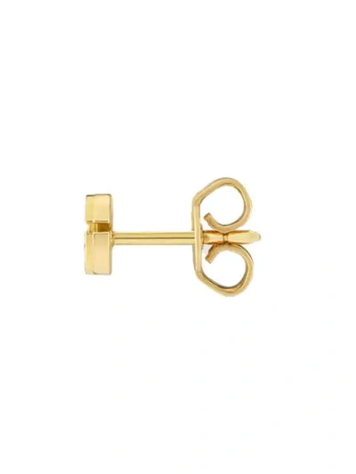 Shop Gucci 18kt Yellow Gold Interlocking G Earrings