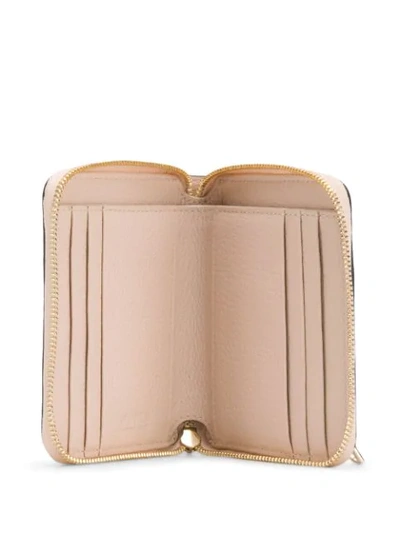 Shop Furla Next All-around Zip Wallet In Neutrals