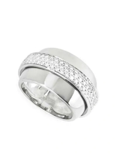 Pre-owned Piaget  18kt White Gold Possession Diamond Ring