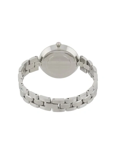 Furla Logo Links Watch In Silver