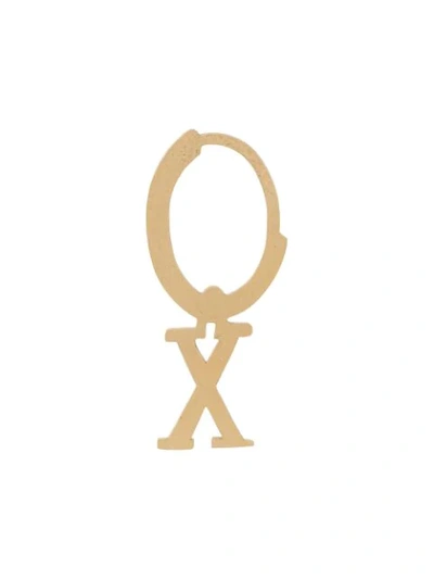 Wouters & Hendrix I Play X Earring In Gold