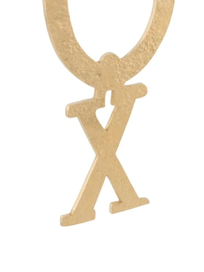 Shop Wouters & Hendrix I Play X Earring In Gold