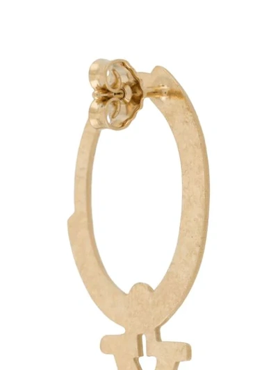 Wouters & Hendrix I Play X Earring In Gold