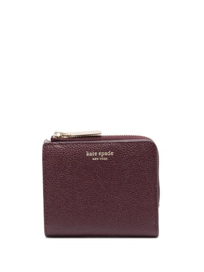 Shop Kate Spade Margaux Bifold Wallet In Purple