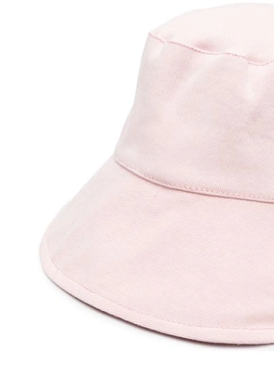 Shop Isabel Marant Canvas Bucket Hat In Pink