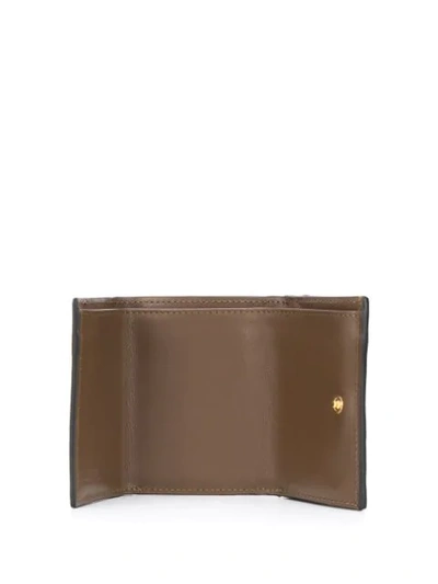 Shop Fendi F Is  Compact Wallet In Black