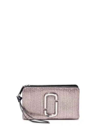 Shop Marc Jacobs Glitter Detail Purse In Pink