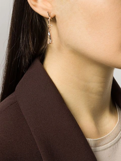 Wouters & Hendrix Reves De Reves Branch Drop Earrings In Metallic