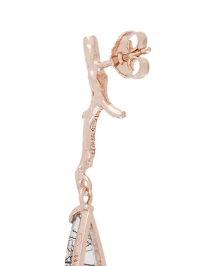 Shop Wouters & Hendrix Reves De Reves Branch Drop Earrings In Metallic