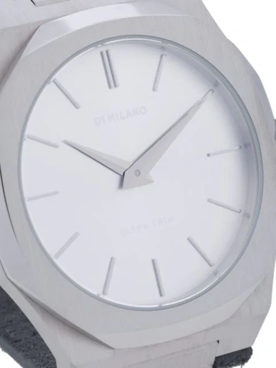 Shop D1 Milano Ultrathin Watch In Silver