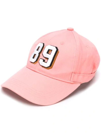 Shop Dorothee Schumacher 89 Embroidered Baseball Cap In Pink