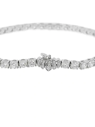 Shop Kwiat 18kt White Gold Riviera Diamond Tennis Bracelet In Whtgold