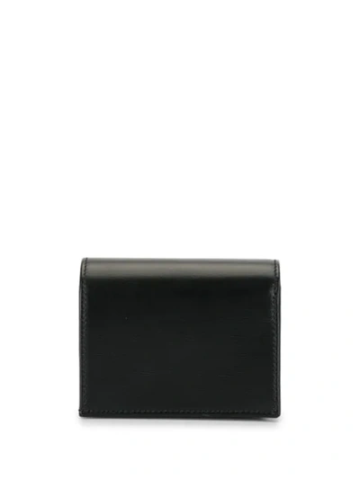 Shop Gucci Horsebit Chain Wallet In Black