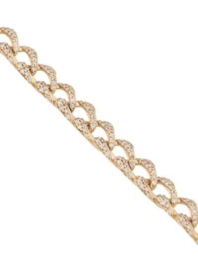 Shop Astley Clarke 14kt Yellow Gold Vela Tennis Diamond Bracelet