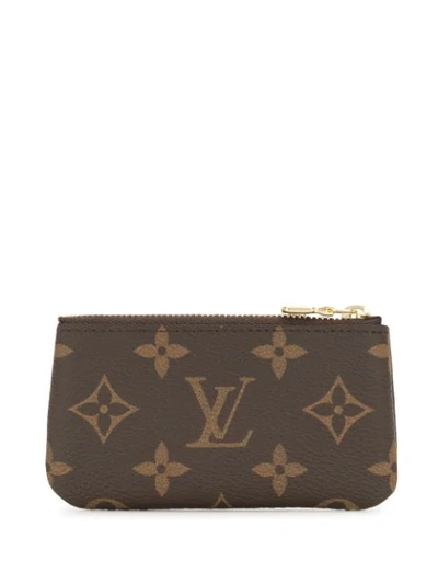 Pre-owned Louis Vuitton Pochette Cles 小袋（典藏款） In Brown