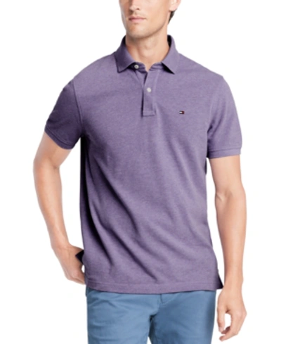 Tommy Hilfiger Men's Custom Fit Ivy Polo, Created For Macy's In African  Violet Heather | ModeSens