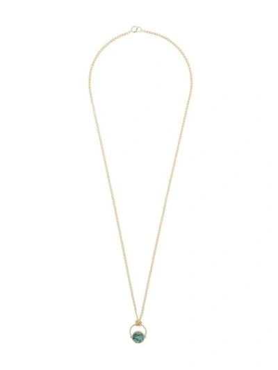 Shop Isabel Marant Pendant Necklace In Gold