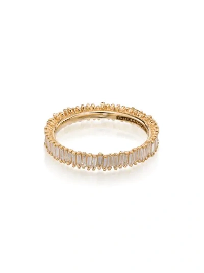 Shop Suzanne Kalan 18kt Gold Fireworks Eternity Diamond Ring