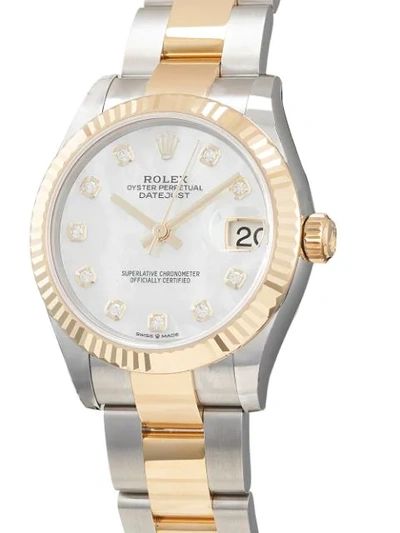 Shop Rolex 2020 Unworn Datejust 31mm In White