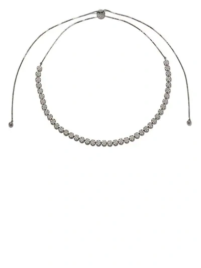 Shop As29 18k Black Gold Diamond Indiana Choker Necklace